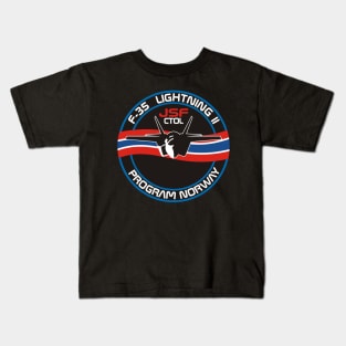 F35 Lightning II Kids T-Shirt